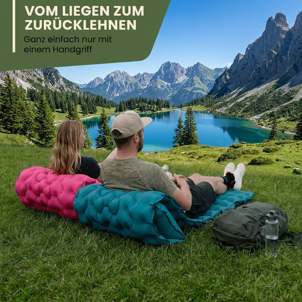 Velvona´s Ultraleichte & kompakte Isomatte - perfekt für unterwegs