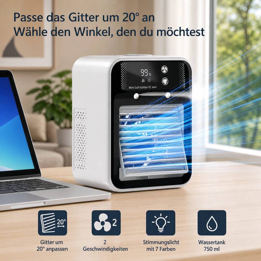 Tragbarer Klimaanlagenventilator