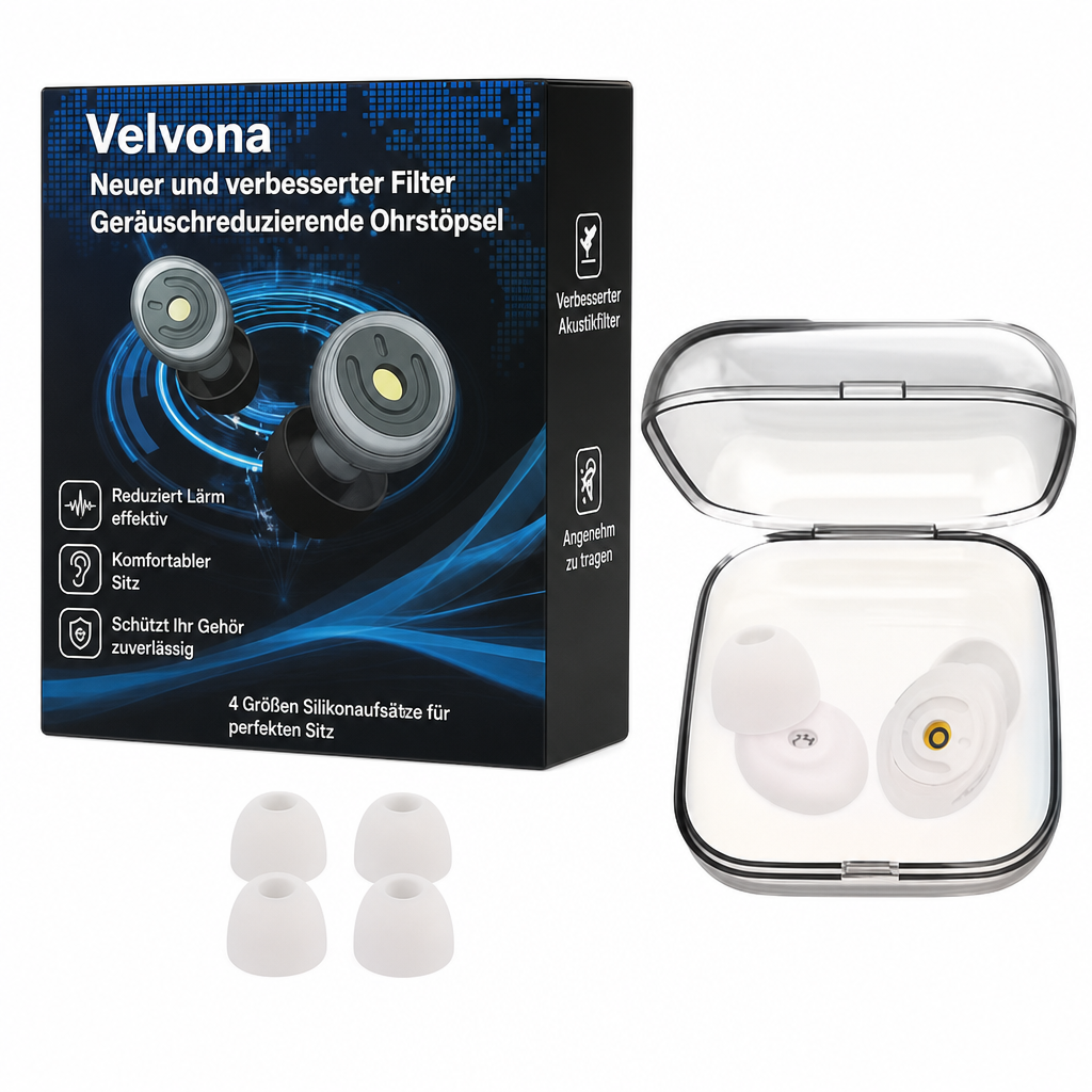 Velvona´s Silikon-Ohrstöpsel