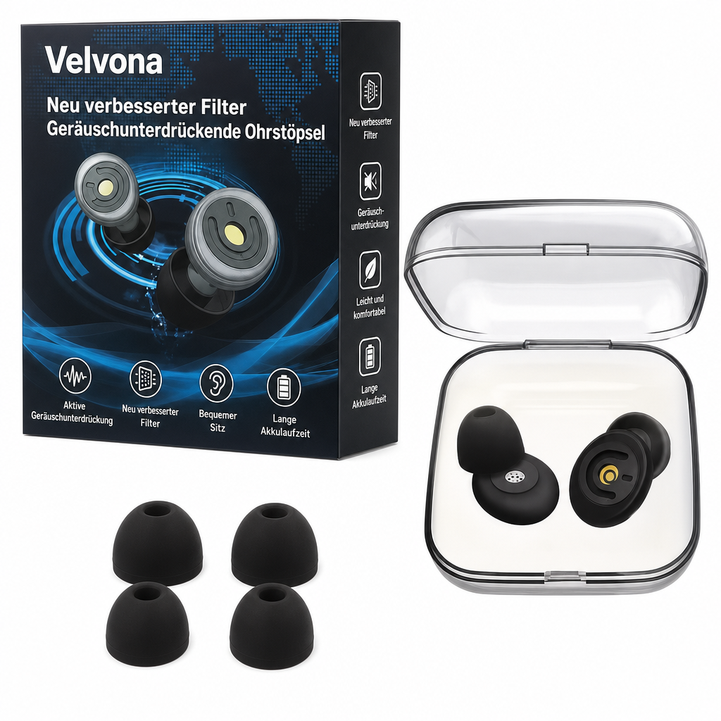 Velvona´s Silikon-Ohrstöpsel